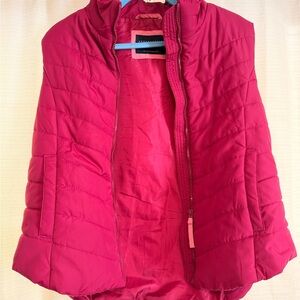 Aéropostale  Pink Quilted Puffer Vest Size XL